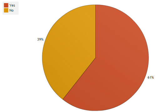 ６１％のサイトが一般のページよりシンプルなレイアウトを使っています