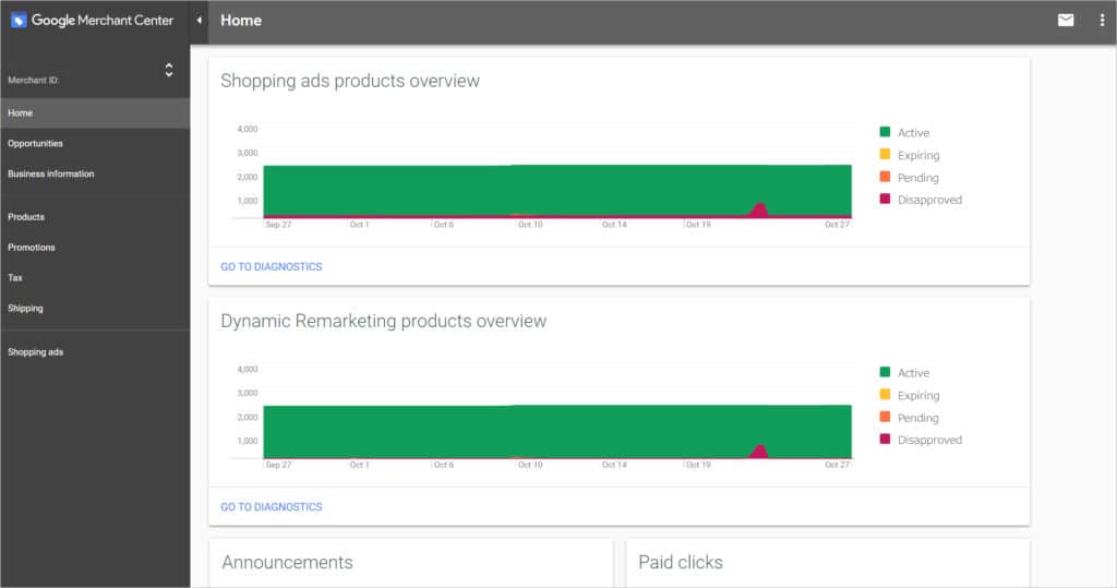 Google Merchant Center
