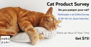 Cat Product Survey. Do you pamper your cat?