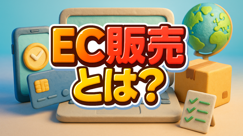EC販売とは?始め方から成功のコツまで初心者向けに徹底解説!