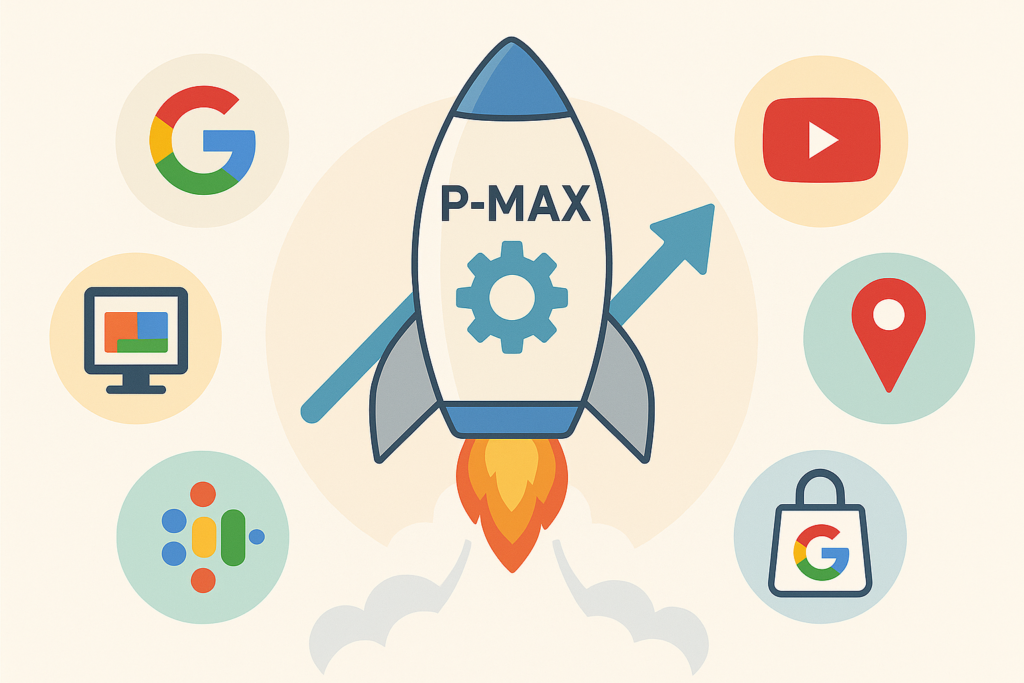 リスティング広告のP-MAXキャンペーン最適化 listing-ads-P-MAX