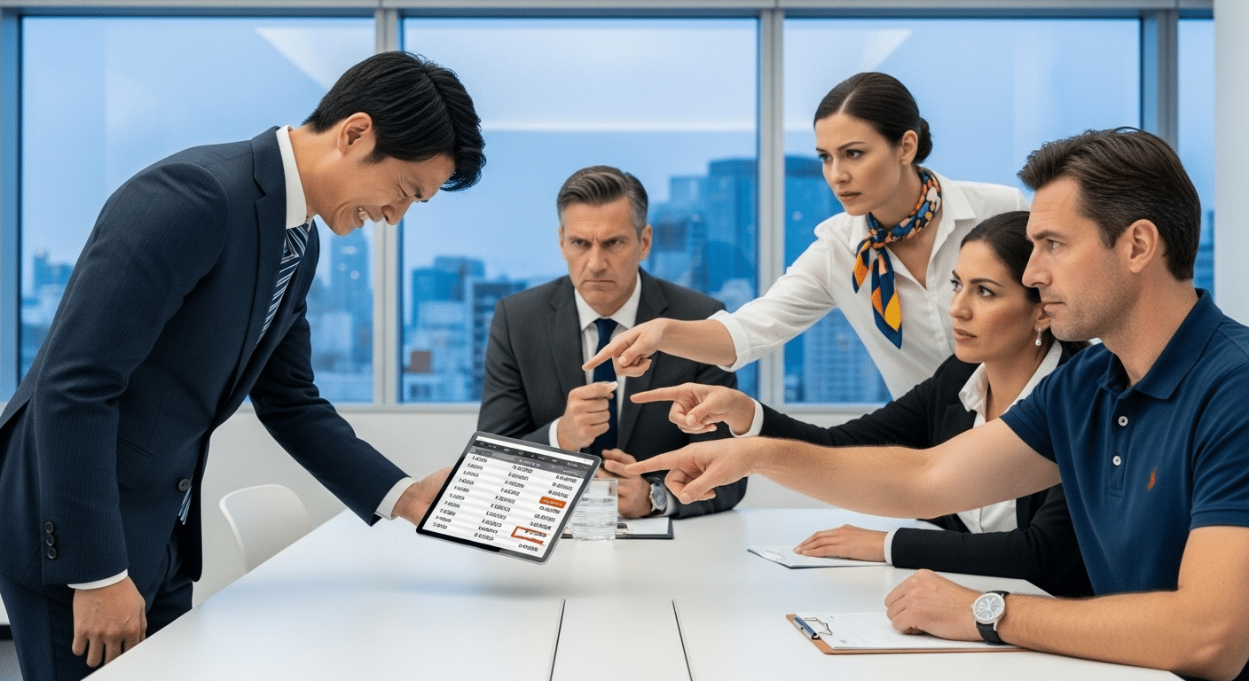 価格以外の価値を提供できないと価格競争に巻き込まれてしまうことを暗示する画像