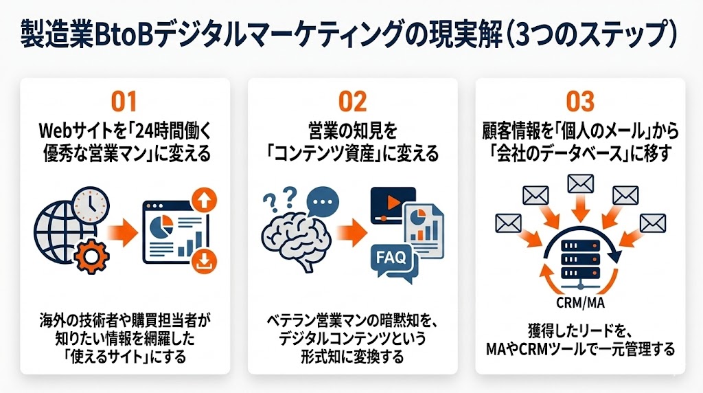海外営業の属人化を減らす3つの現実解
